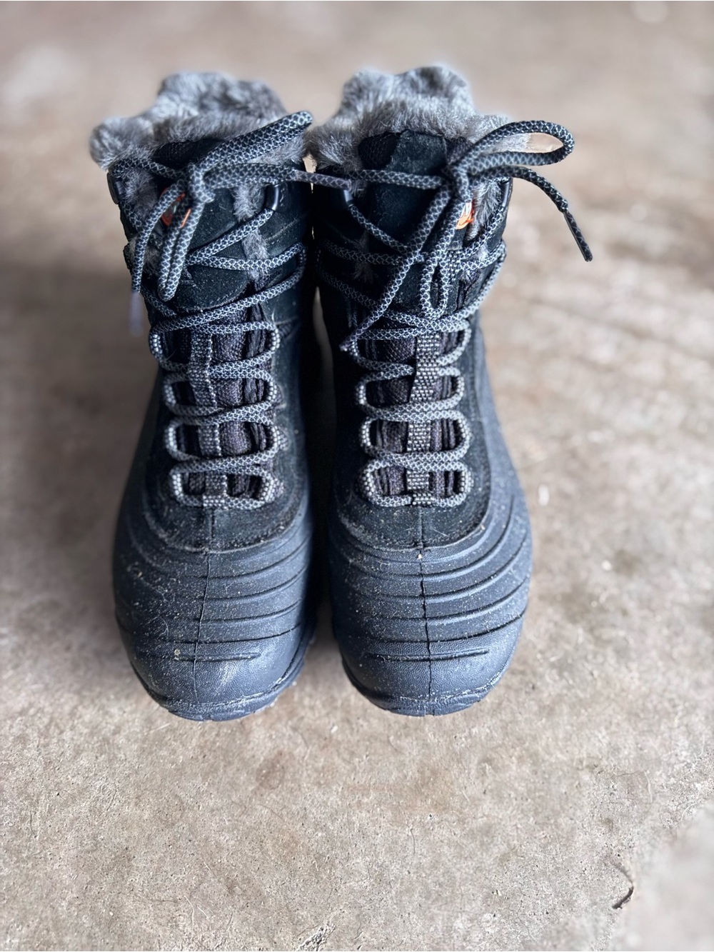 Merrell Gray Faux-Fur Lined Winter Boot